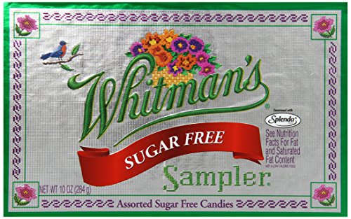 Sugar Free Sampler Assorted Chocolate Candies Box, 10oz.