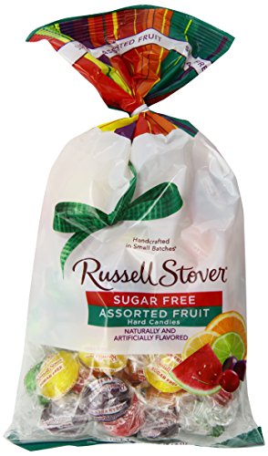 Sugar Free Assorted Fruit Hard Candies Bag, 12oz.