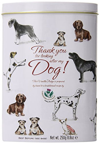 Gift Tin - Gardiner's Thank You "Dogs" - Vanilla Fudge, 8.8oz