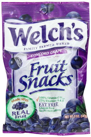 Welches Fruit Snacks Concord Grape 5 oz