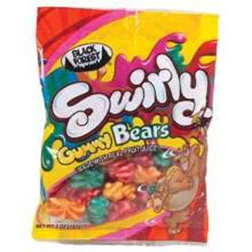 Black Forest Gummy Bears Swirly 4.5 OZ