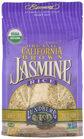 Organic Brown Jasmine Rice 32 oz