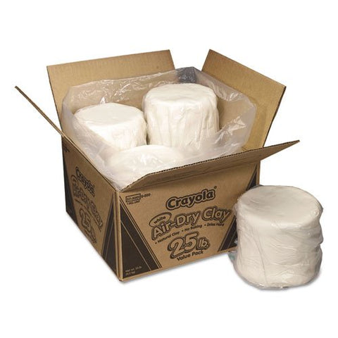 Air-Dry Clay, 25-lb. Value Pack, White