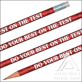 Foil Do Your Best On The Test Pencils