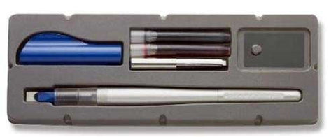 Pilot Parallel Beginner Calligraphy - 6.0mm Nib (Blue Cap) Fountain Pen - P90053
