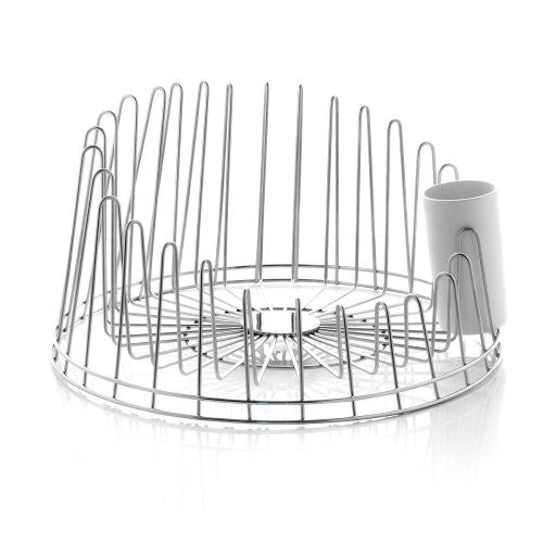 Dish Drainer with Cutlery Drainer in Thermoplastic Resin, 7½ in.