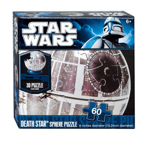 LICENSED 60 PIECE SPHERE PUZZLES - Star Wars Death Star Sphere 60pc