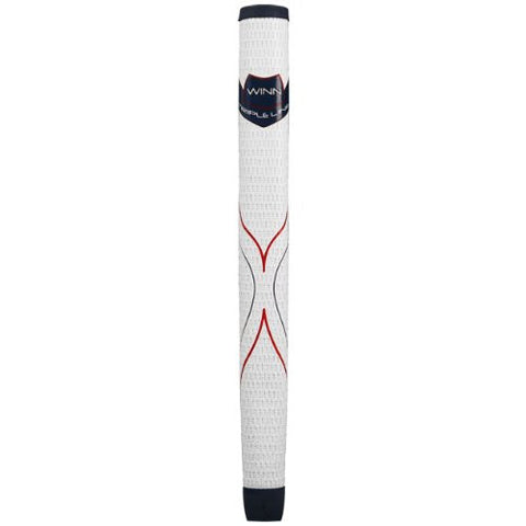 Winn Putter Grips - Midsize Pistol Red/White/Blue