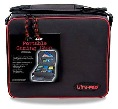 Ultra Pro Zippered, Portable Gaming Case with Corrugated Insert (81127-2) Great for Storing Your Decks!