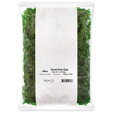 Albanese Confectionery Gummi Army Guys, 5 Pound Bag
