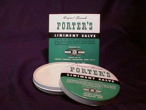 Porter's Liniment Salve, 2.25 ounce