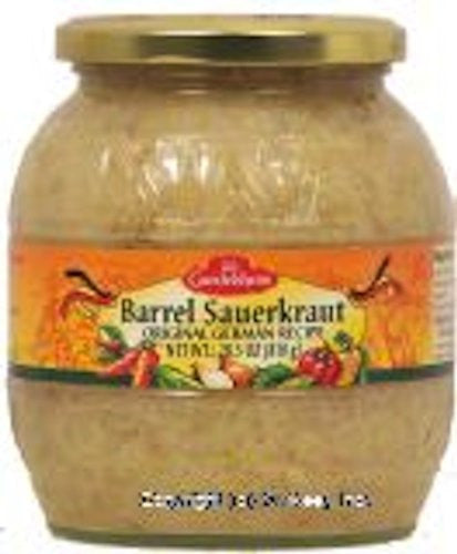Barrel Sauerkraut in Jar, 28 oz