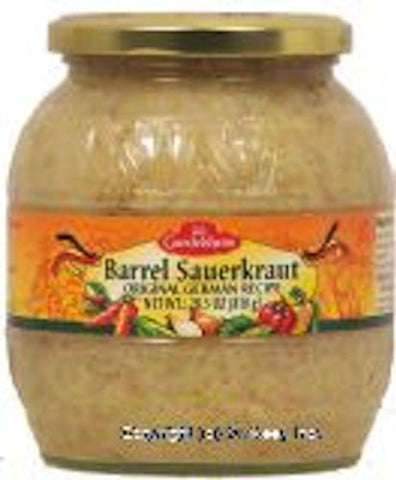 Barrel Sauerkraut in Jar, 28 oz
