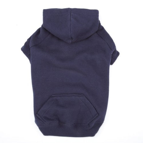 Casual Canine Basic Dog Hoodies - Navy, Large