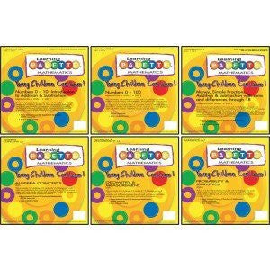 1st Grade Math Learning Palette 6 Pack