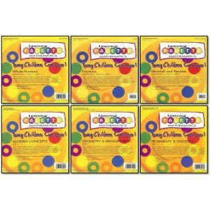 4th Grade Math Learning Palette 6 Pack