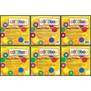 2nd Grade Math Learning Palette 6 Pack