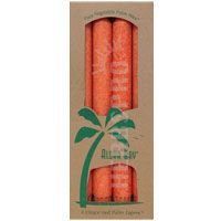 Coconut Tapers 4-pack, 9" - Burnt Orange