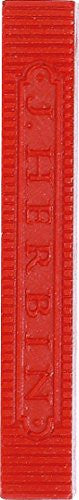 J Herbin Supple Wax Sealing Wax 3 ⅜ x ⅜ x ⅜ Red 4 sticks per pack