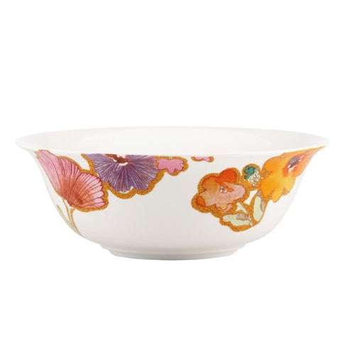 FLORAL FUSION SERVING BOWL