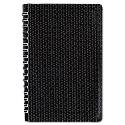 BLUELINE DURAFLEX POLY NOTEBOOK, BLACK, 160 PAGES, 9 1/8" x 5 7/8"