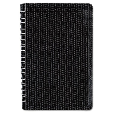 BLUELINE DURAFLEX POLY NOTEBOOK, BLACK, 160 PAGES, 9 1/8" x 5 7/8"
