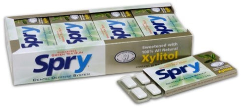 Spry Xylitol Gum - Peppermint - 200 piece box