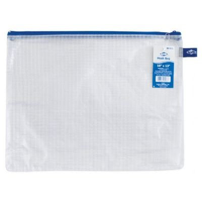 Alvin & Company- Mesh Bag W/Zipper, 10"X13" Clear