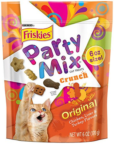 Friskies Crunch Party Mix Orig 6oz