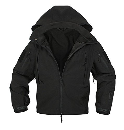 Black Special Ops Soft Shell Jacket - Medium