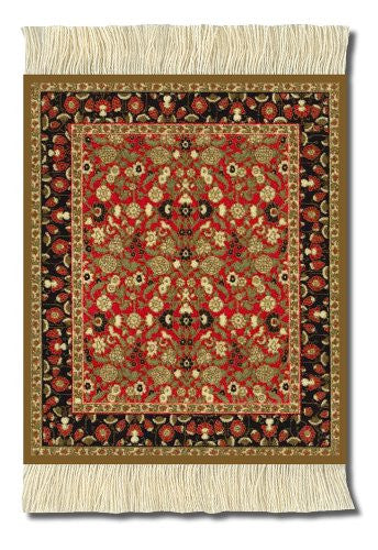 Mughal Lotus CoasterRug (4 pcs)