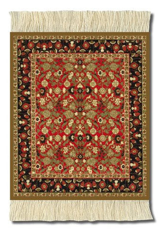 Mughal Lotus CoasterRug (4 pcs)