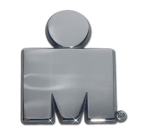 Ironman Chrome Auto Emblem (M-Dot Chrome)