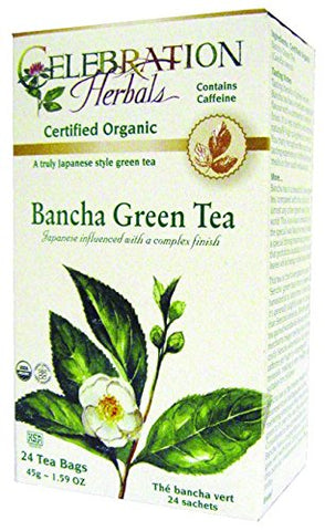 Celebration Herbals - 24 bag Green Tea Bancha Organic