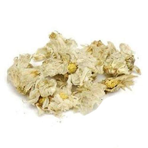 Chrysanthemum Flws White Org, 1 Lb