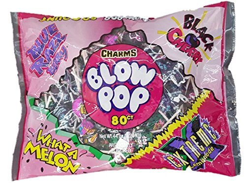 Charms Blow Pops Variety 1 bag of 80 Count