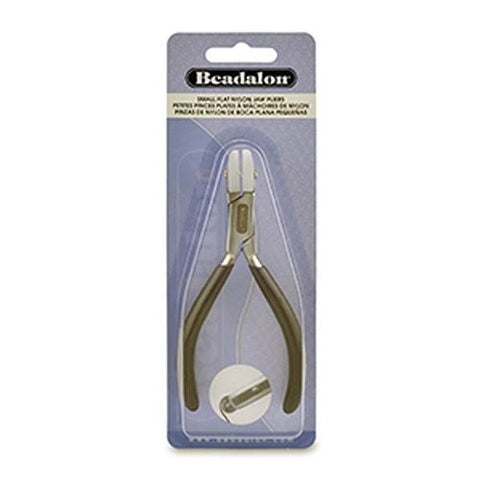 Small Nylon Jaw Flat Nose Pliers