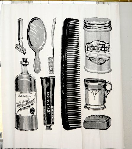 Apothecary Shower Curtain 72" x 72"