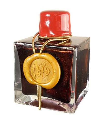 J. Herbin Anniversary Ink (Limited Edition) "1670" Gift box with 50ml Bottle Dark Red Ink