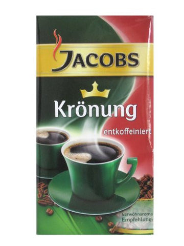 JACOBS KRÖNUNG DECAFFEINATED Ground Coffee 17 oz