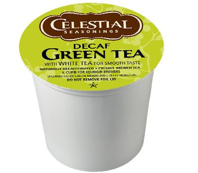 Celestial Seasonings® Green Tea Decaf K-Cup® Packs, 24/Bx