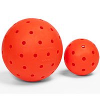 6" Unbreakoball Dog Toy - Bright Orange