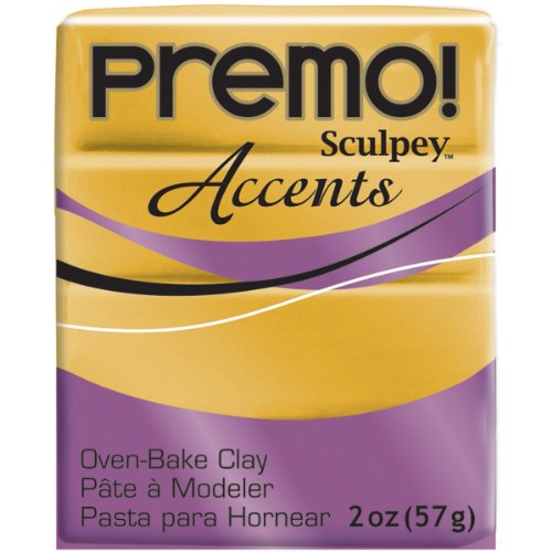 Premo! Sculpey Accents 18K Gold, 2oz
