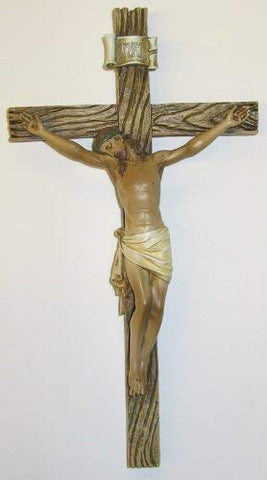 Joseph Studio 8" Wall Crucifix, 8.125"H x 4.25"W x 1"D