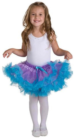 *NEW* Tutu Light Purple/Teal (One size, 3-8 yrs, 10")