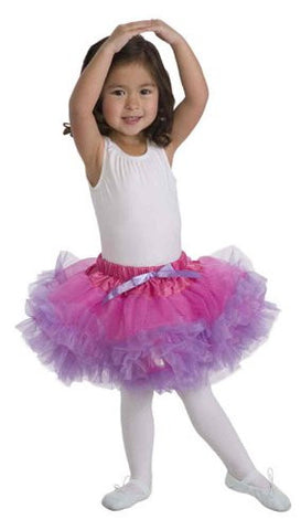 *NEW* Tutu Fuchsia/Light Purple (One size, 3-8 yrs, 10")