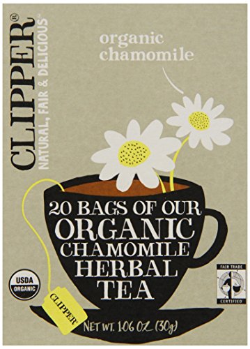CLIPPER FAIR TRADE ORGANIC CHAMOMILE TEA - 20 ENVELOPES / pack