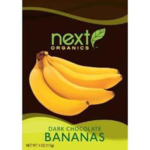 Next Organic Dark Chocolate Bananas, 4 oz