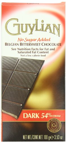 No Sugar Added Dark Chocolate Bar, 3.5 oz