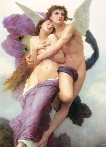 The Ravishment of Psyche, William Adolphe Bouguereau 1000 pc 10x14 Box, Puzzle